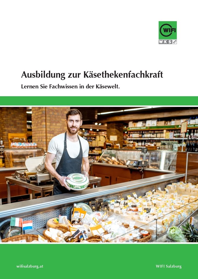 Käsethekenfachkraft Ausbildung am WIFI Salzburg